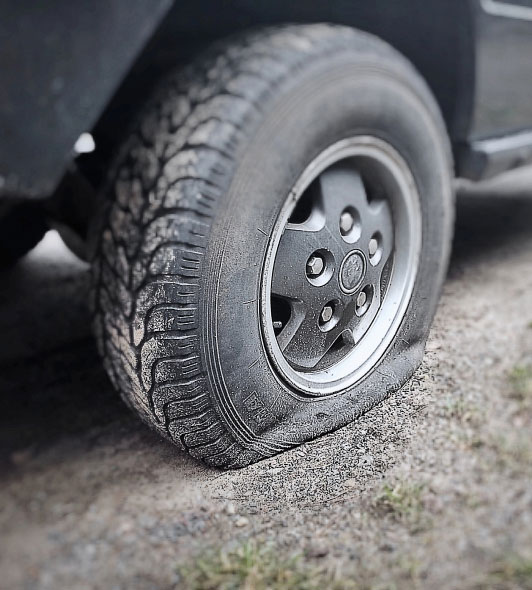 car flat tire repair